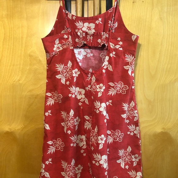 Wild Fable Women’s Red Floral Sun Dress in Size Large - Picture 4 of 5